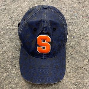 New Era denim floral print Syracuse hat